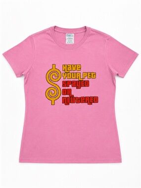 Pink “Have Your Pet Spayed or Neutered” Bob Barker T-Shirt